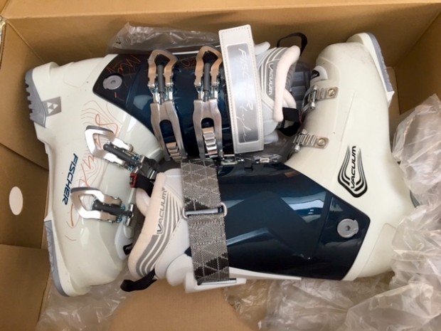 My new ski boots. I will call them Steve.