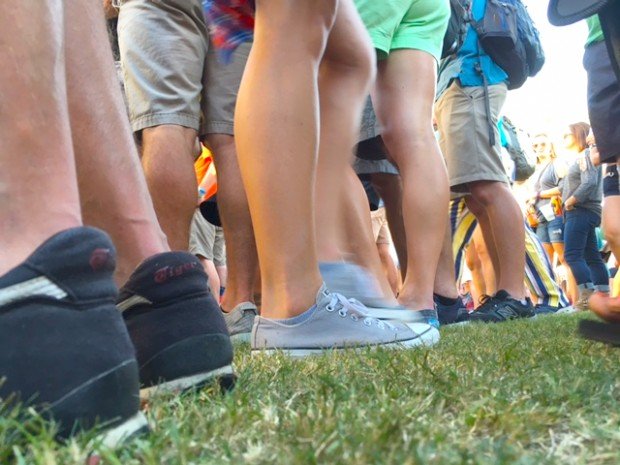 Austin City Limits Music Festival, Feet at the Corinne Bailey Rae Concert, austin, Texas